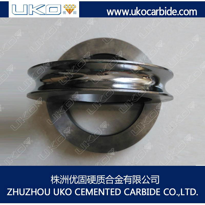 tungsten carbide guide roller descaling roller for producing wire rods