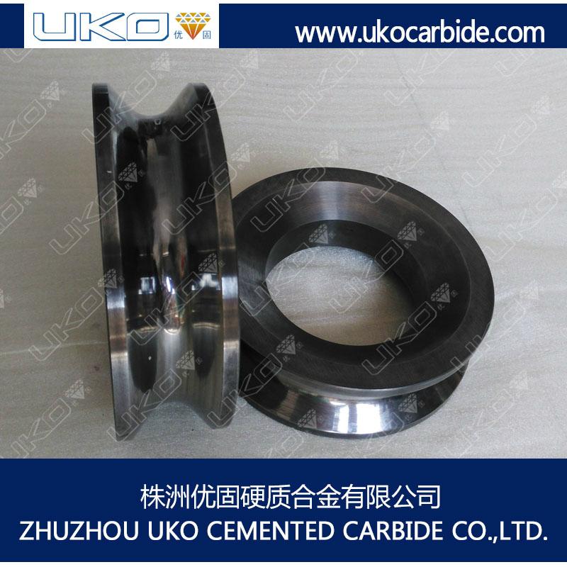 tungsten carbide guide roller descaling roller for producing wire rods 4