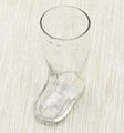 hand press clear mini boot shot glass 3