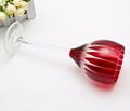 350ml red chand caving red wine glass 3