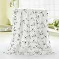 100% organic cotton baby muslin swaddle blanket