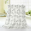 100% organic cotton baby muslin swaddle blanket 5