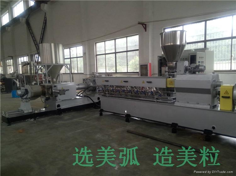 高填充納米滑石粉母料造粒機