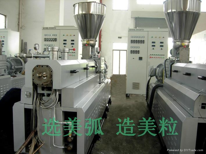 高填充纳米滑石粉母料造粒机 5