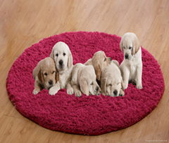 Artificial plush pet pad