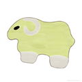 Small goat cartoon animal shape ground pad 1