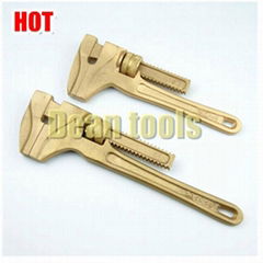 SAFETY HAND ADJUSTABLE WRENCH 8INCH