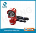 SDE3 dual axis slewing drive with DC motor for tracker 1