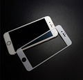 Blueo PET Glossy  Frame 3D Edge 0.2mm tempered glass film for iphone 7/plus  3