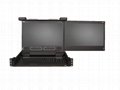 Dual Screen LCD Console Drawers