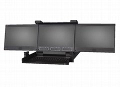Triple Screen LCD Console Drawers
