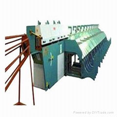 Wire straightening and cutting machine