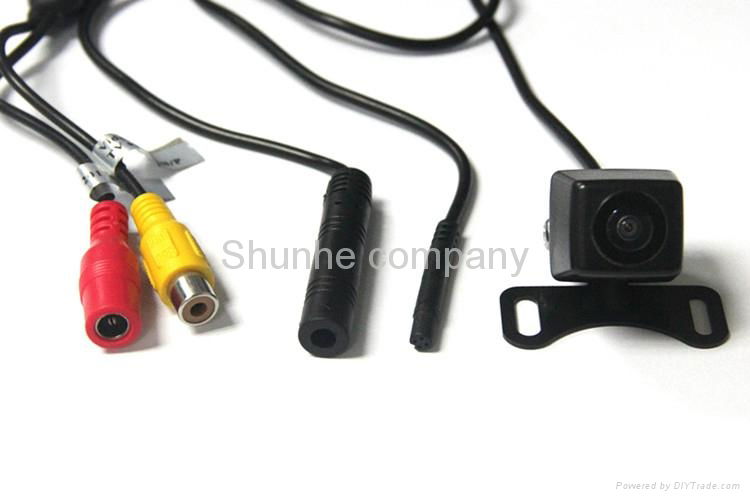 night vision car rear camera with IR and 180 degree wide angle 2
