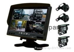 High quality rear view camera system for truck and bus 