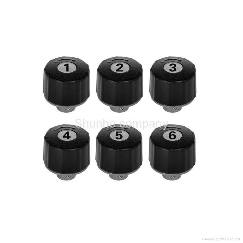 Exterior TPMS for bus for trucks support 6 - 46 tires with smart repeater 3