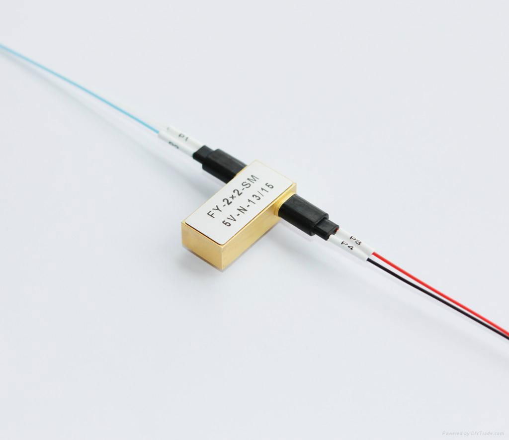 1x2T Mechanical Fiber Optic Switch