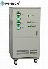 TNS-80K Three Phases Series Fully Automatic AC Voltage Regulator