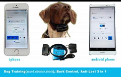 Smart Phone dog training collar