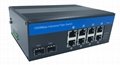 Gigabit Ethernet Industrial Fiber Media Converter with Poe (IM-PC111GE) 2