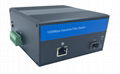 Gigabit Ethernet Industrial Fiber Media Converter with Poe (IM-PC111GE) 1