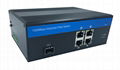 Gigabit Ethernet Industrial Fiber Media Converter with Poe (IM-PC111GE) 4