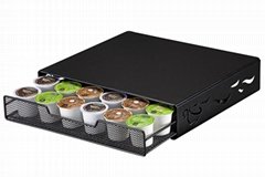 Storage Drawer for 30 K-cup coffee Pod Capsule Capacity