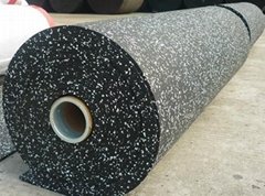 8mm thick epdm rubber flooring with colors for gyms