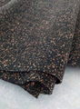 3mm thick cork rubber mat for sound and