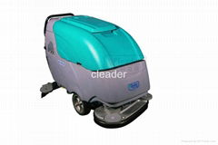 factory use double brush floor scrubber