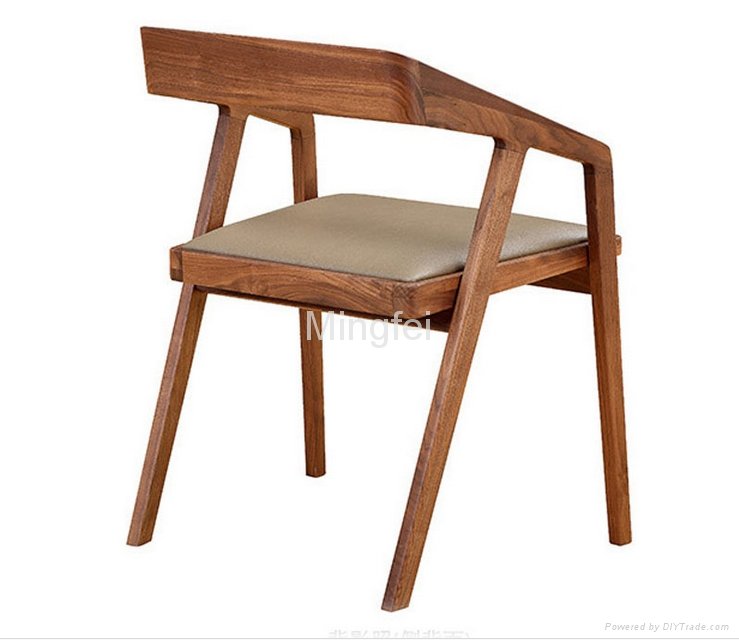 Special wooden waiting chair with good quality 4
