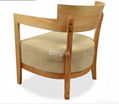 comfortable wooden lounge chair for restaurant 5