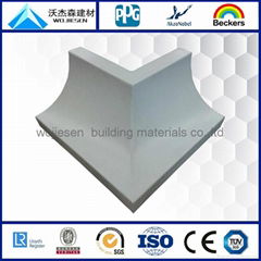 Customzied shape aluminum panel with PVDF coating