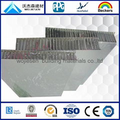 aluminum honeycomb panel for facade cladding