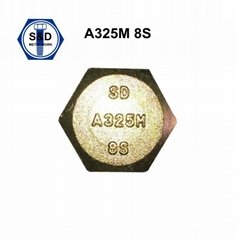 ASTM A325m 8s Hsb Zinc Plated Bolts