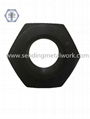 DIN934 Hex Nuts Class8 Black Finish 1