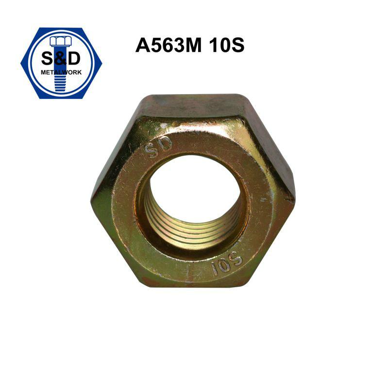 A563m 10s Hsn Nuts Dacromet 1000hrs A563M 10S S&D (China