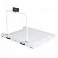 Hospital Weighing Scale 500kg Medical  Wheelchair Scale For Disabled