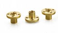 Brass Lead Screw Nut T8 TR8x8 8mm Pitch Flange Nut For RepRap Prusa i3 1