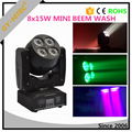 2016 disco club mini led 8x15W 4in1 wash Infinite moving head light