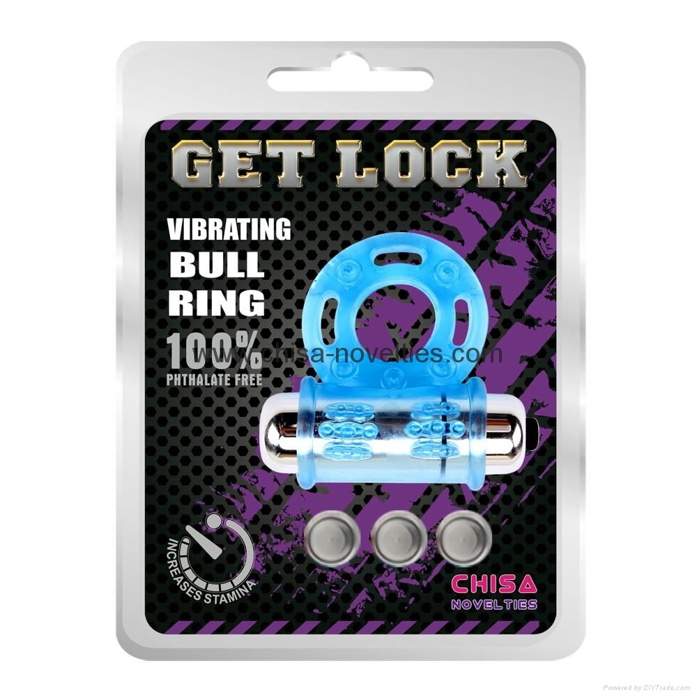 Vibrating Cock Ring-Blue