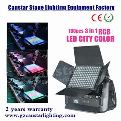 Outdoor Lighting 180x3w RGB 3 in1 LED City Color Lighting