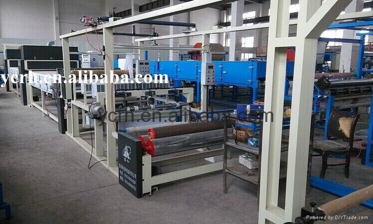 Activated carbon Powder Scattering Laminating Machine