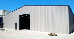 Ready Made Industrial Prefab Steel Structure Shed Construction