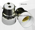 B22 to E14 LED lamp adapter 1