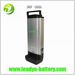 e-bike battery 36v 10ah lithium battery pack with housing