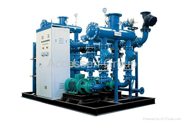 Accessen Sub-station Heating and Cooling System