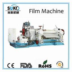 Plastic film making machine for PTFE