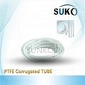 Teflon ptfe corrugated tube working temperature (-196)~(+700) °c 2