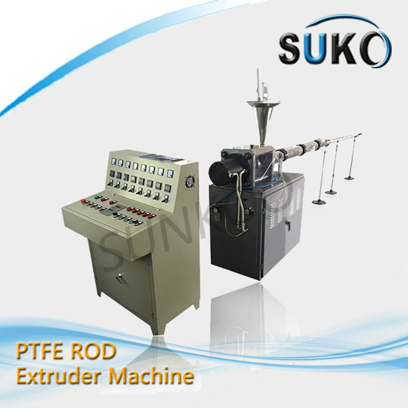 High quality ptfe teflon rod extruded machine manufacturers 2