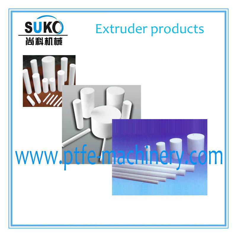 High quality ptfe teflon rod extruded machine manufacturers 5